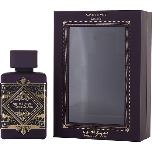 LATTAFA BADEE AL OUD AMETHYST by Lattafa EAU DE PARFUM SPRAY 3.4 OZ EasyOptionXY LLC