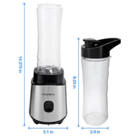 Personal Blender Smoothie Juice Shakes Mixer 2 Portable Bottle EasyOptionXY LLC