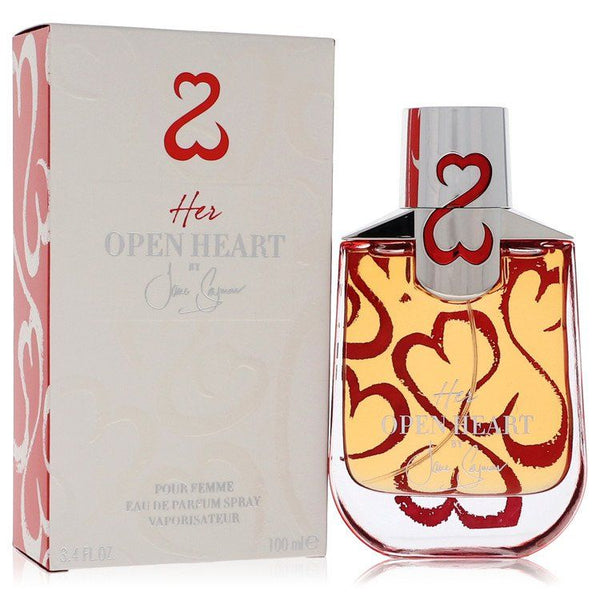 Her Open Heart by Jane Seymour Eau De Parfum Spray with Free Jewelry Roll EasyOptionXY LLC