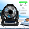 Supersonic Solar-Powered BT Speaker with FM Radio, LED Flashlight & Fan EasyOptionXY LLC