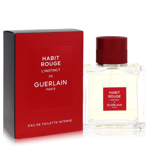 Habit Rouge L'instinct by Guerlain Eau De Toilette Intense Spray EasyOptionXY LLC