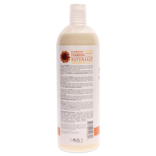 Puremix Blooming Sunflower Volumizing Conditioner - Fine Hair by Rusk for Unisex - 35 oz Conditioner EasyOptionXY LLC