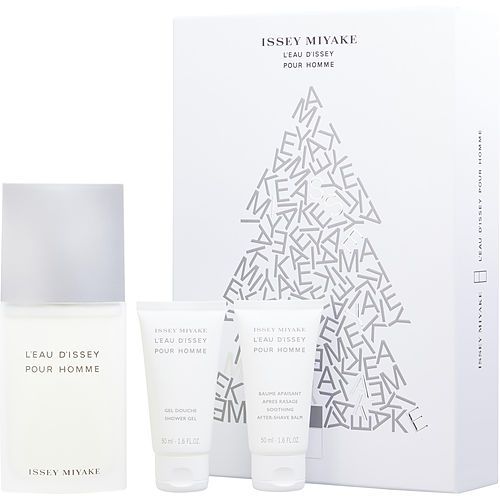 L'EAU D'ISSEY by Issey Miyake EDT SPRAY 4.2 OZ & AFTER SHAVE BALM 1.6 OZ & SHOWER GEL 1.6 OZ EasyOptionXY LLC