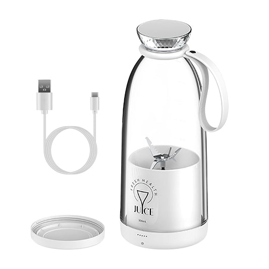 16.9OZ Portable Fruit Blender Electric Rechargeable Juice Cup for Shakes Smoothies Juice Personal Fruit Mixer with 6 Blades EasyOptionXY LLC