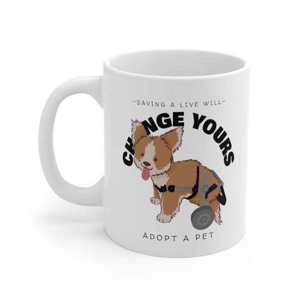 Save A Live Will Change Yours, Adopt A Pet Mug EasyOptionXY LLC