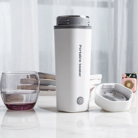 350ml Travel Electric Kettle; Small Stainless Steel Portable Electric Kettle For Boiling Water; Travel Tea Kettle Automatic Shut Off Water Boiler - One Cup Hot Water Maker EasyOptionXY LLC
