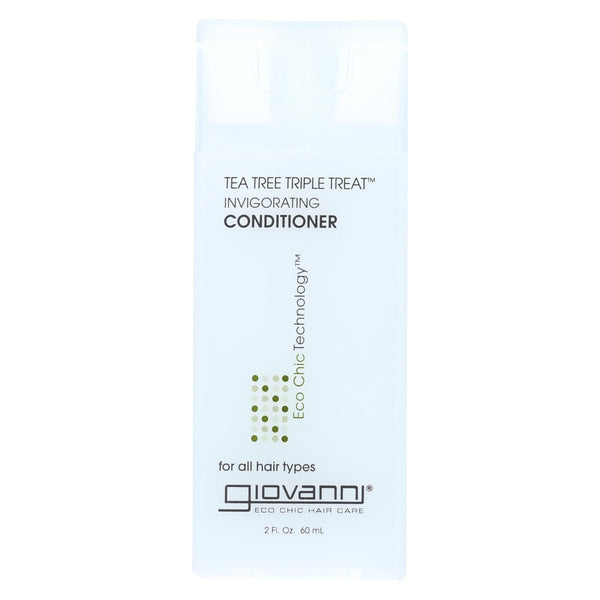 Giovanni Conditioner Tea Tree Triple Treat - 2 Fl Oz - Case Of 12 EasyOptionXY LLC