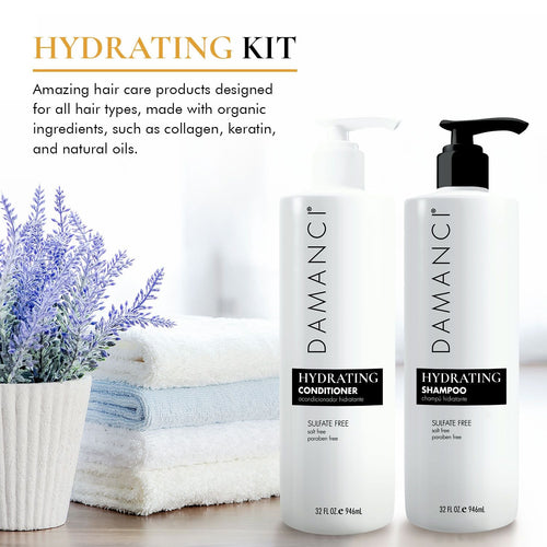 DAMANCI Hydrating Shampoo & Conditioner Duo EasyOptionXY LLC
