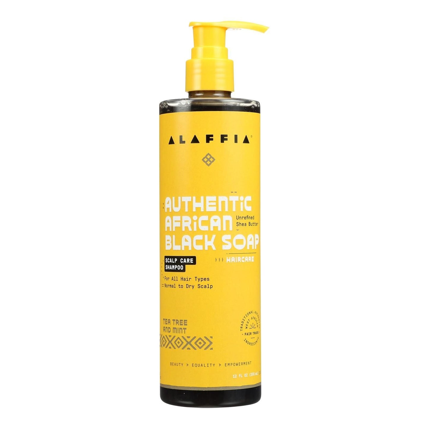 Alaffia - Shampoo Sclp Care Ttree Mint - 1 Each-12 Fz EasyOptionXY LLC
