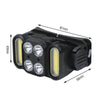Rechargeable LED Headlamp for Camping Cycling Hiking Hunting EasyOptionXY LLC