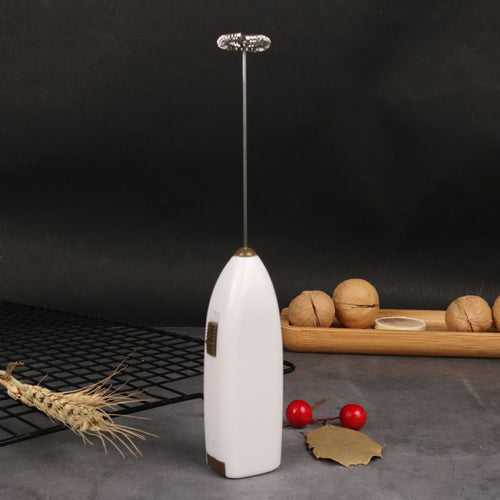 Mini Battery Operated Milk Frother Handheld; Mini Blender And Foam Maker For Coffee; Cappuccino; Latte; Matcha; Hot Chocolate; Portable Foam Maker Drink Blender With Stainless Steel Whisk EasyOptionXY LLC