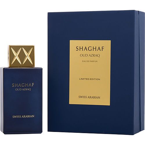 SHAGHAF OUD AZRAQ by Swiss Arabian EAU DE PARFUM SPRAY 2.5 OZ EasyOptionXY LLC