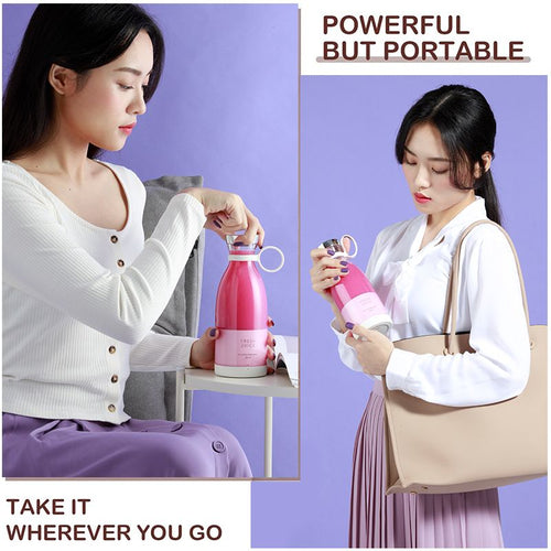 Handheld Portable Juicer Wireless Charging Electric Blender Fruit Mixers Juicer Food Milkshake Multifunction Juice Maker Machine EasyOptionXY LLC