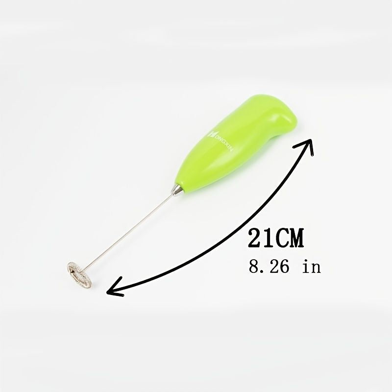 1pc Stainless Steel Handheld Electric Blender; Egg Whisk; Coffee Milk Frother EasyOptionXY LLC