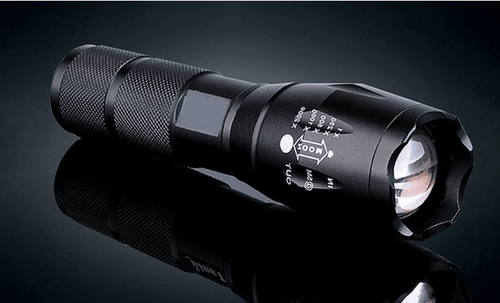 Portable Mini Flashlight LED ZOOM Torch Hunting Zoomable Flashlight Torch Light EasyOptionXY LLC