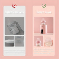 Baby Bottle Shaker ; Baby Formula Mixer; Automatic Milk Blender Mixer For Breastmilk And Formula; One-Button Operation; USB Charging EasyOptionXY LLC