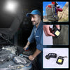 Cob Keychain Work Light 800 Lumens Rechargeable Waterproof Portable Led Small Flashlights 4 Modes (2 Pack) EasyOptionXY LLC