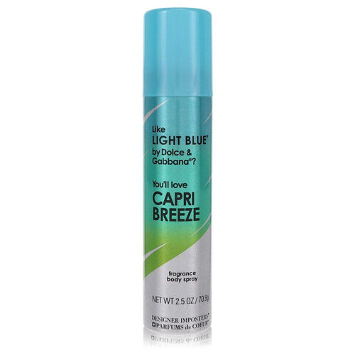 Designer Imposters Capri Breeze by Parfums De Coeur Body Spray EasyOptionXY LLC