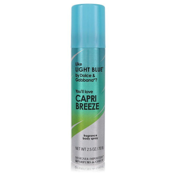 Designer Imposters Capri Breeze by Parfums De Coeur Body Spray EasyOptionXY LLC