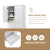 Tall and Wide Storage Cabinet with Doors for Bathroom/Office, Three Drawers EasyOptionXY LLC