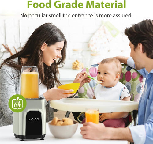 KOIOS 850W Countertop Blenders for Shakes and Smoothies;  Protein Drinks;  Nuts;  Spices;  Fruit Vegetables Drinks;  Coffee Grinder for Beans; 11-Piece Kitchen Blender Set EasyOptionXY LLC