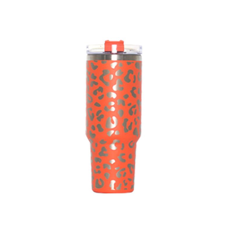 40oz Adventure Quencher Tumbler T hermos Vacuum Cups With Handle Stainless Steel Travel Water Cup Stay Ice Cold Car Coffee Mug EasyOptionXY LLC