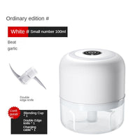 1pc Mini Garlic Masher; Electric Household Small Garlic Masher; Garlic Puller; Baby Food Supplement; Garlic Masher; Strong Power EasyOptionXY LLC