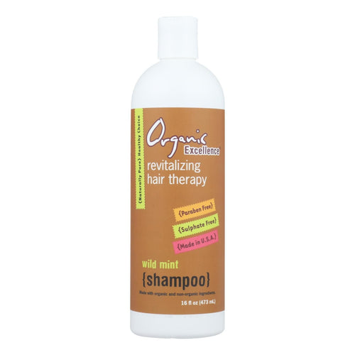 Organic Excellence Wild Mint Shampoo - 16 Oz EasyOptionXY LLC