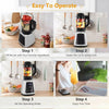 Professional Countertop Blender 8-in-1 Smoothie Soup Blender with Timer EasyOptionXY LLC
