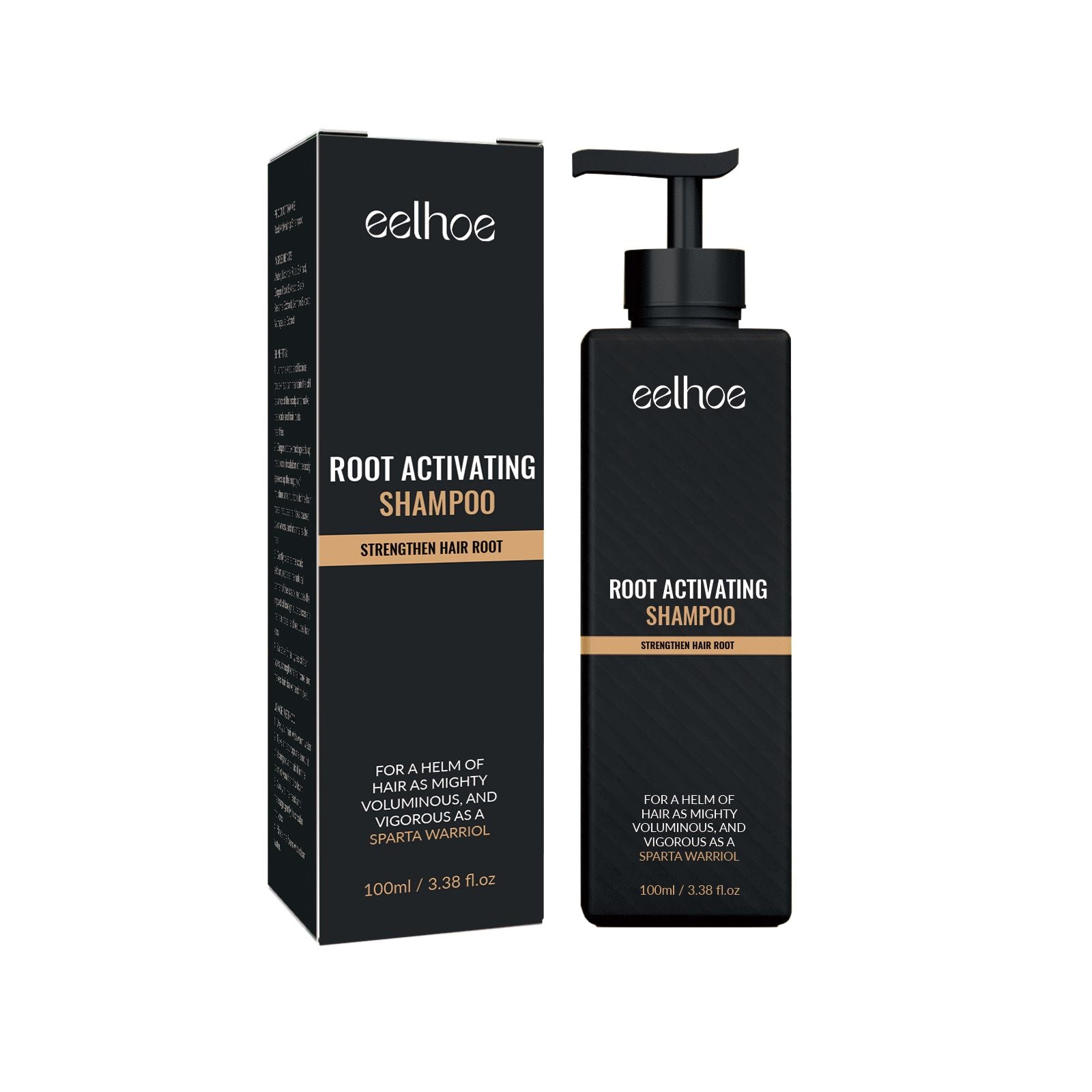 Root Activator Shampoo, Natural Hair Regrowth Shampoos, Unisex Hair Thickening Shampoo, Gently Shampoo For Men & Women, Nourishing Long Lasting Hair Care For Darker & Thicker Hair EasyOptionXY LLC