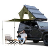 Explorer Plus Rooftop Tent Hardshell with Side Awning, Air Conditioner Outlet with Bracket, Luggage Racks&Replaceable Netting Rain Curtain, Truck Bed Tent for Camping, Pop Up SUV Roof Top Tent EasyOptionXY LLC