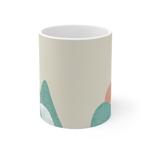 Abstract Landscape Coffee Tea Mug EasyOptionXY LLC