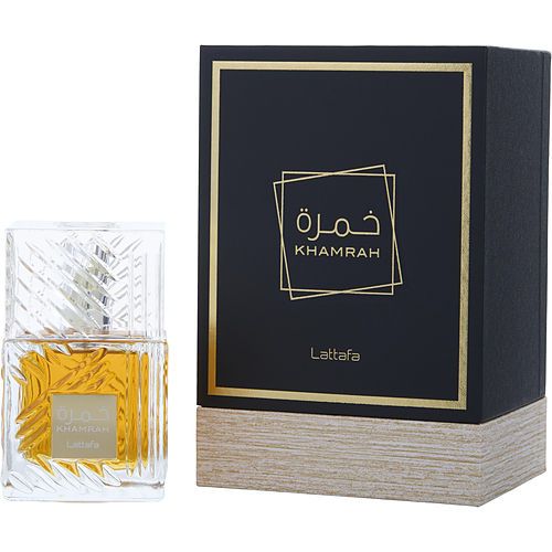 LATTAFA KHAMRAH by Lattafa EAU DE PARFUM SPRAY 3.4 OZ EasyOptionXY LLC