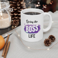 Living A Boss Life Mug EasyOptionXY LLC