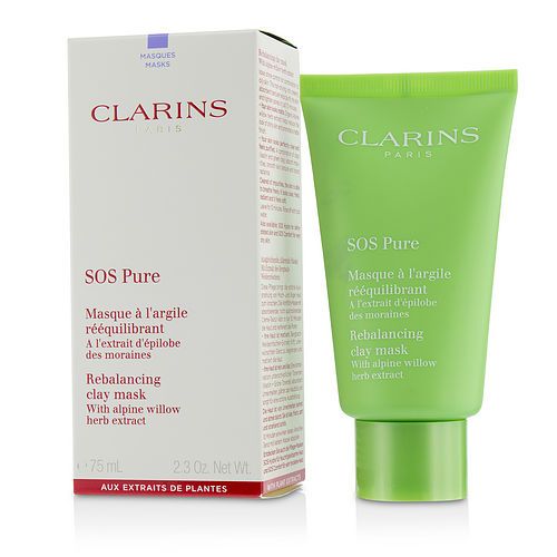 Clarins by Clarins SOS Pure Rebalancing Clay Mask with Alpine Willow - Combination to Oily Skin --75ml/2.3oz EasyOptionXY LLC