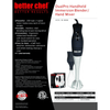 Better Chef 200W DualPro Immersion Blender Hand-Mixer with Cup and Beater EasyOptionXY LLC