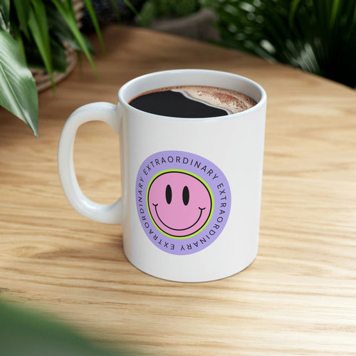 Extraordinary Happy Face Coffee Tea Mug EasyOptionXY LLC