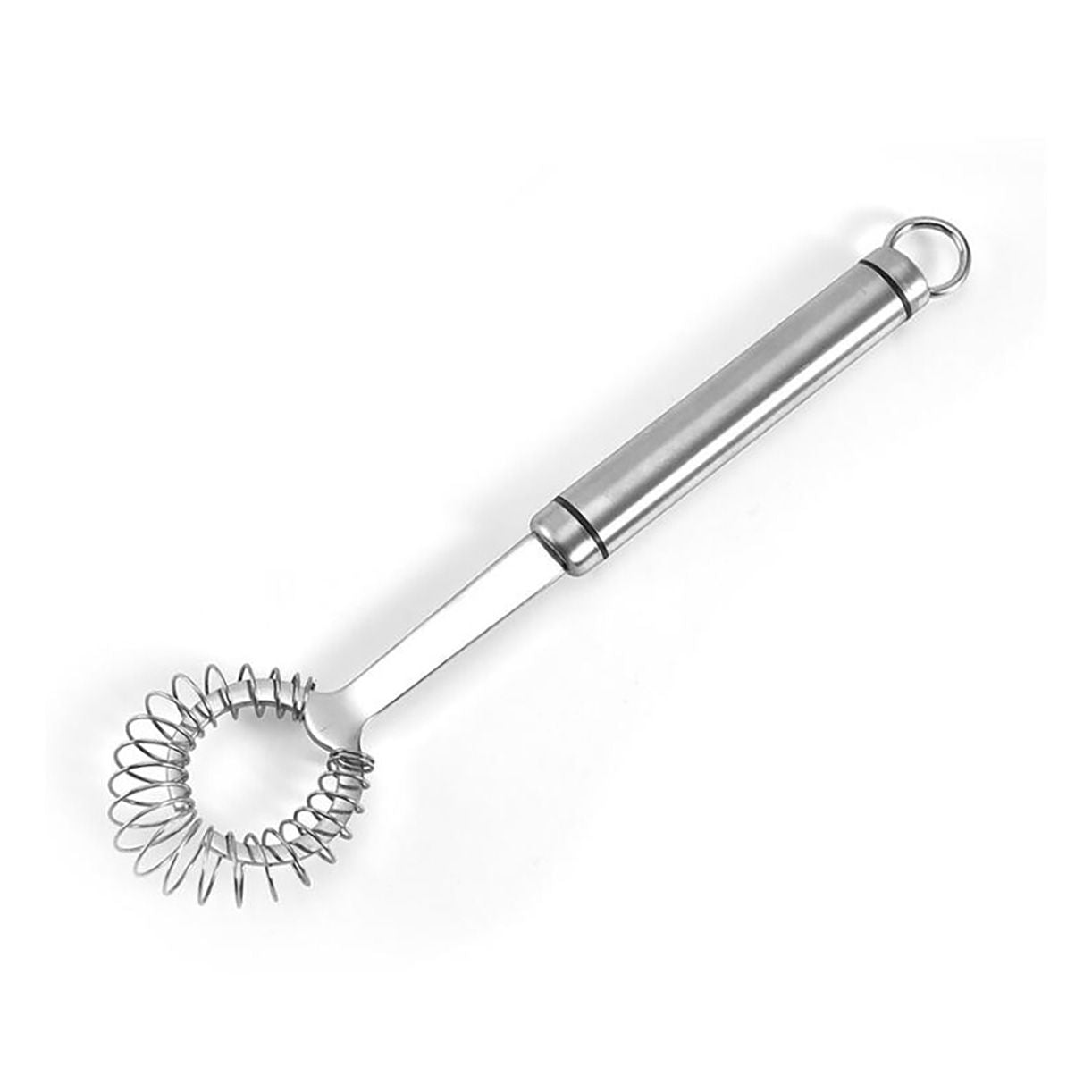 Spring Coil Whisk Egg Beater Stainless Steel Egg Frothier Milk Blender Kitchen Utensils for Whisking Beating Stirring Hand Held Sauce Stirrer Frothier Kitchen Gadget Tool EasyOptionXY LLC