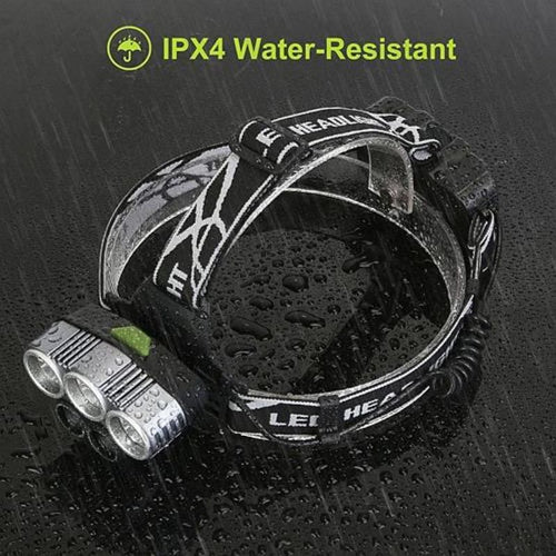 Rechargeable Headlamp for Camping Cycling Hiking Hunting EasyOptionXY LLC