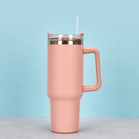 1200ml Stainless Steel Mug Coffee Cup Thermal Travel Car Auto Mugs T hermos 40 Oz Tumbler with Handle Straw Cup Drinkware New In EasyOptionXY LLC