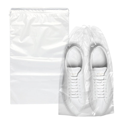 Clear Drawstring Bag, 12 x 18 Inches. Pack of 1000 Clear Plastic Drawstring Bags. 2 Mil Drawstring Clear Plastic Bags. Waterproof Clear Plastic Bags Drawstring for Cosmetics, Toiletries EasyOptionXY LLC