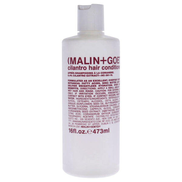 Cilantro Hair Conditioner by Malin + Goetz for Unisex - 16 oz Conditioner EasyOptionXY LLC