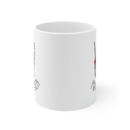I Love Punk Rock Skeleton Hand Mug EasyOptionXY LLC