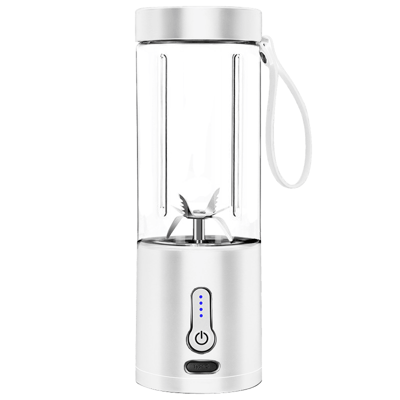 1pc 530ML Powerful Portable Blender For Smoothies Shakes USB Rechargeable Food Processor Fruit Mixer Machine Mini Juicer Blender Cup EasyOptionXY LLC