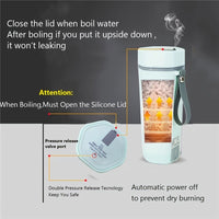 350ml Travel Electric Kettle; Small Stainless Steel Portable Electric Kettle For Boiling Water; Travel Tea Kettle Automatic Shut Off Water Boiler - One Cup Hot Water Maker EasyOptionXY LLC