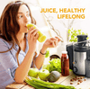 28199470 900W Multi-function electric juicer juice 0.8L, 1.5L slag cup without BPA fruit and vegetable juice, modern vertical mixing kitchen juicer, secondary mechanical EasyOptionXY LLC