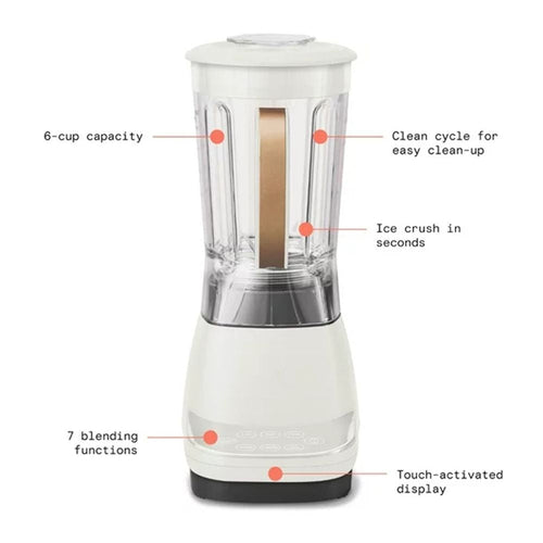 High Performance Touchscreen Blender;  White | Green | Blue EasyOptionXY LLC