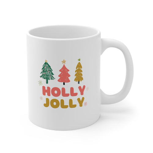 Holly Jolly Holiday Mug EasyOptionXY LLC