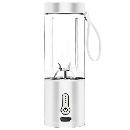 1pc 530ML Powerful Portable Blender For Smoothies Shakes USB Rechargeable Food Processor Fruit Mixer Machine Mini Juicer Blender Cup EasyOptionXY LLC