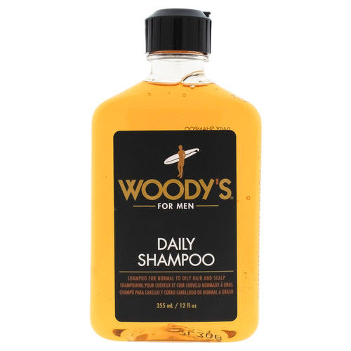 Daily Shampoo by Woodys for Men - 12 oz Shampoo EasyOptionXY LLC